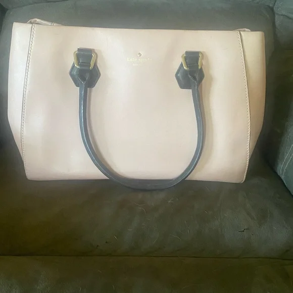 Kate Spade Blush and Black Shoulder Bag - Picture 8 of 14